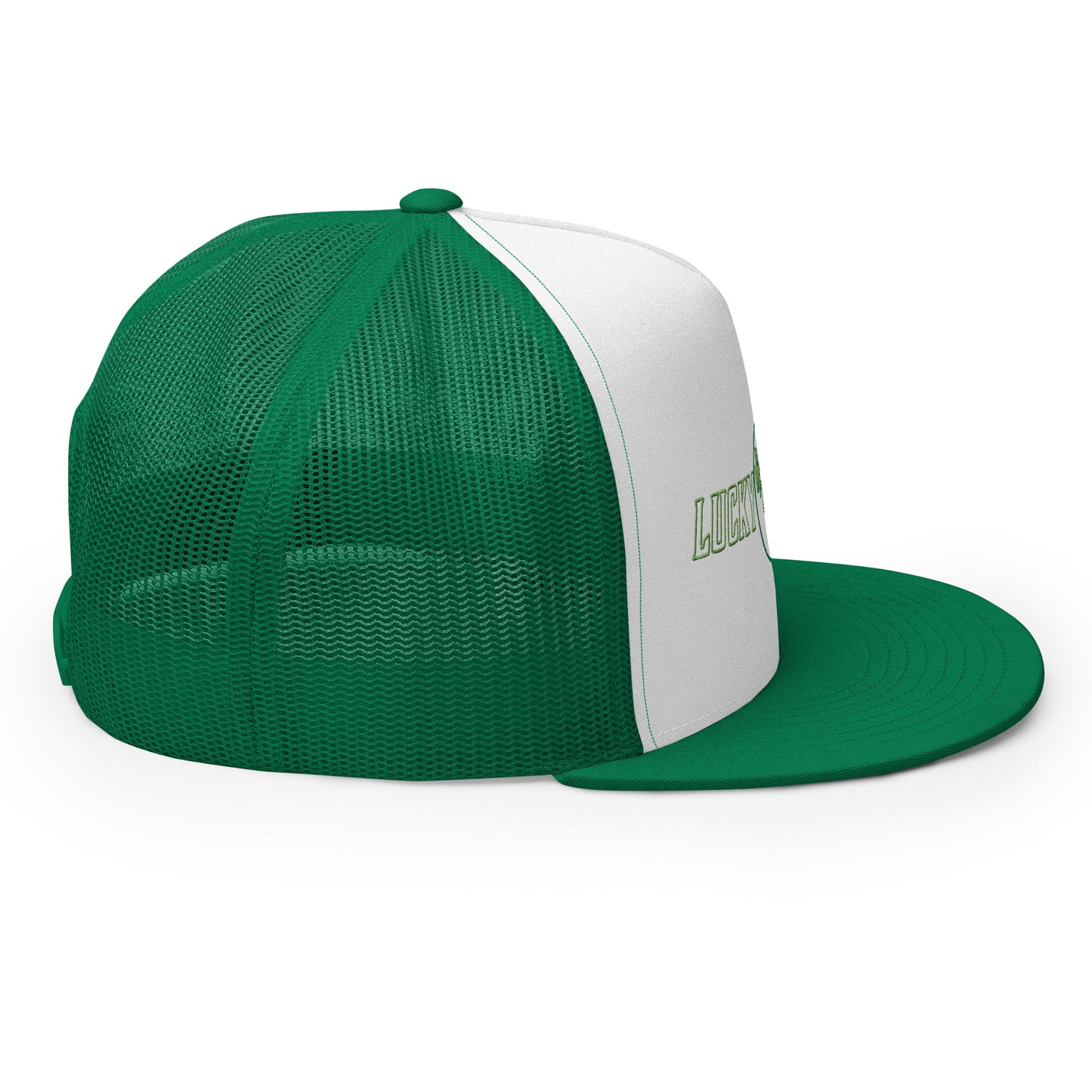 Green Luck Trucker Cap