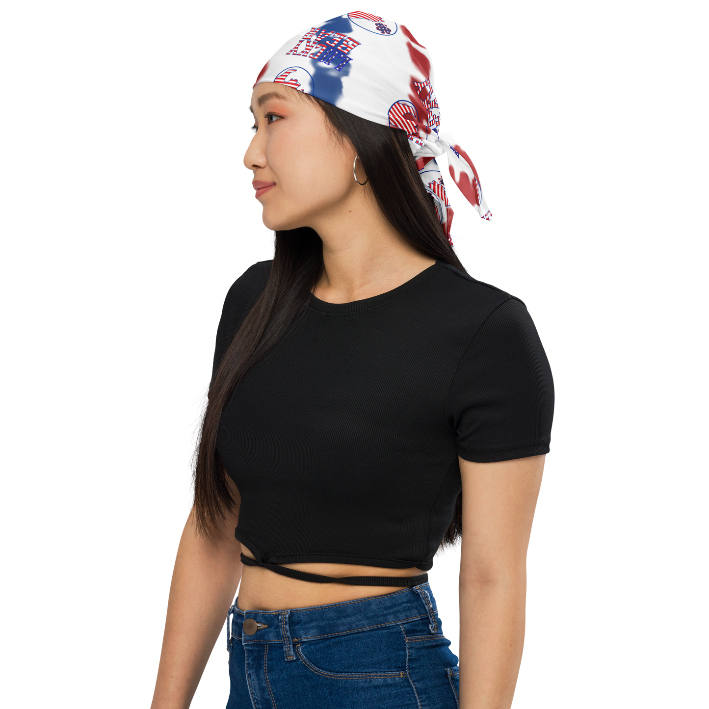 All American Luck Tie-Dye bandana