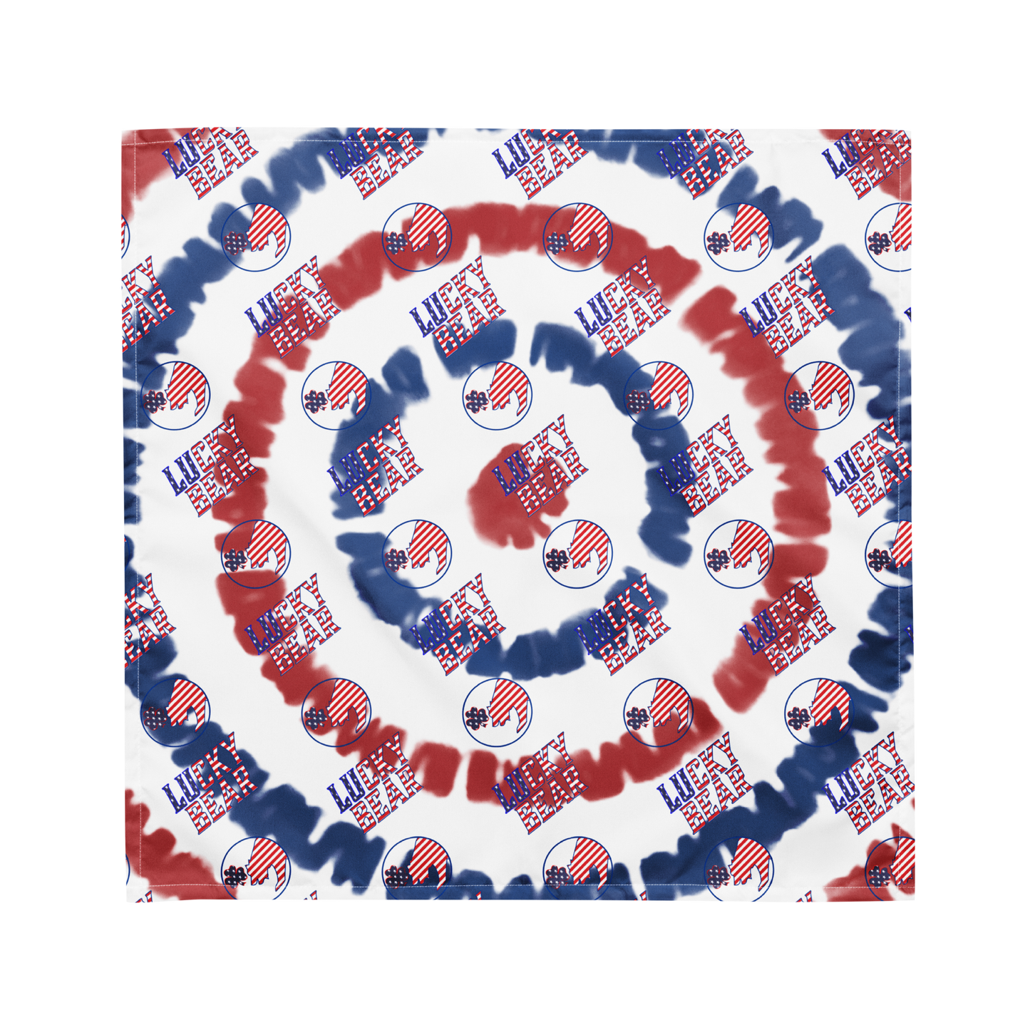 All American Luck Tie-Dye bandana