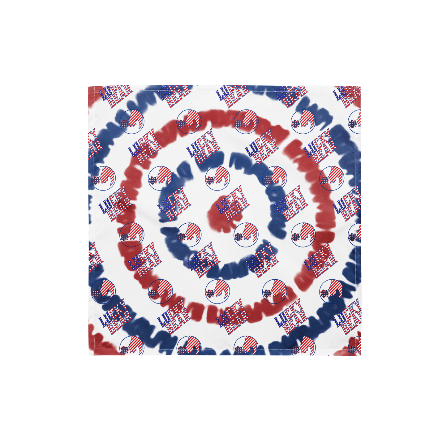 All American Luck Tie-Dye bandana