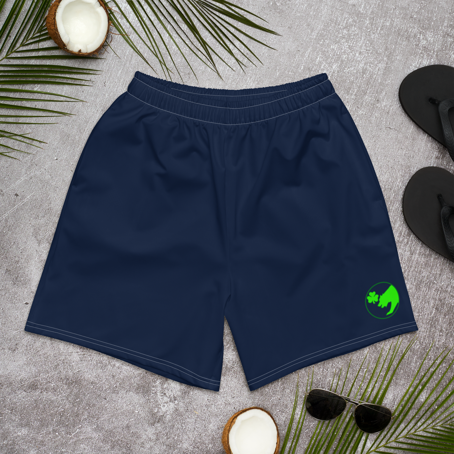 Navy Men's Recycled Athletic Shorts