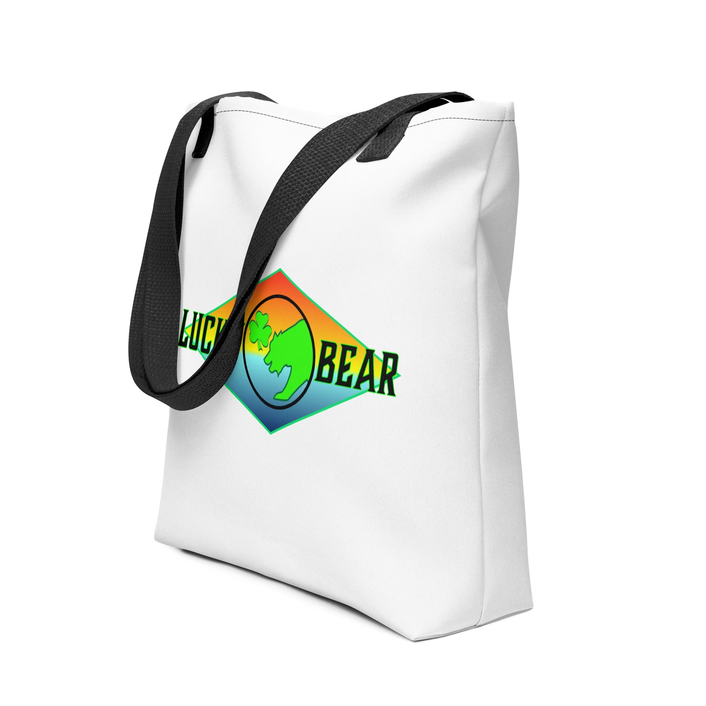 Lucky Bear Diamond Tote Bag