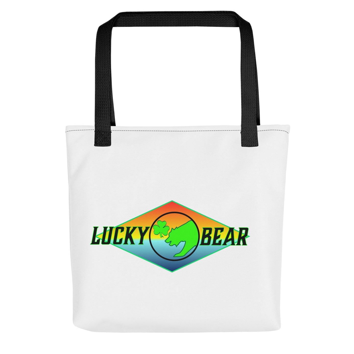 Lucky Bear Diamond Tote Bag