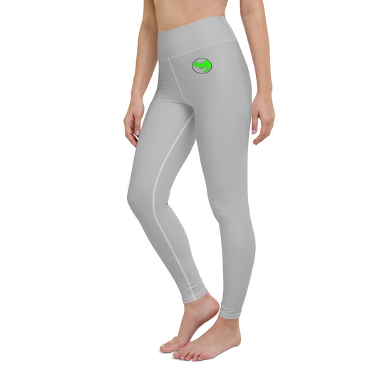 May Gray Original Logo Yoga Leggings