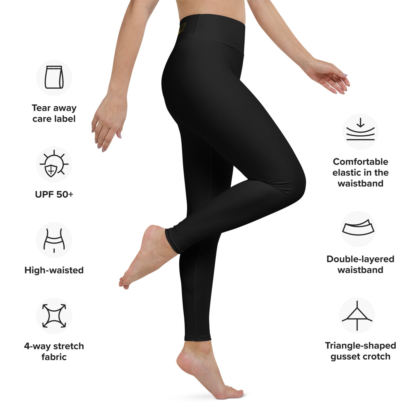 Classic Black Yoga Leggings