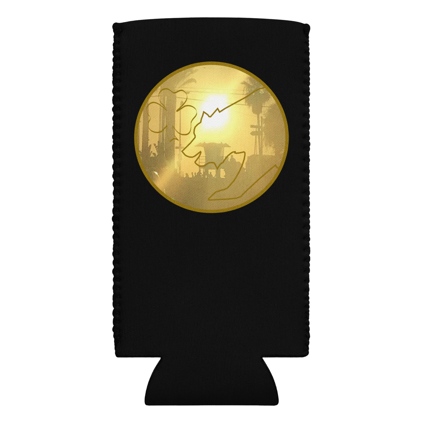 Midnight Gold Can cooler