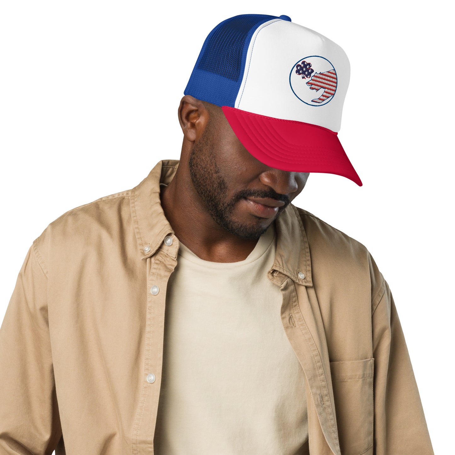 All American Luck Foam trucker hat