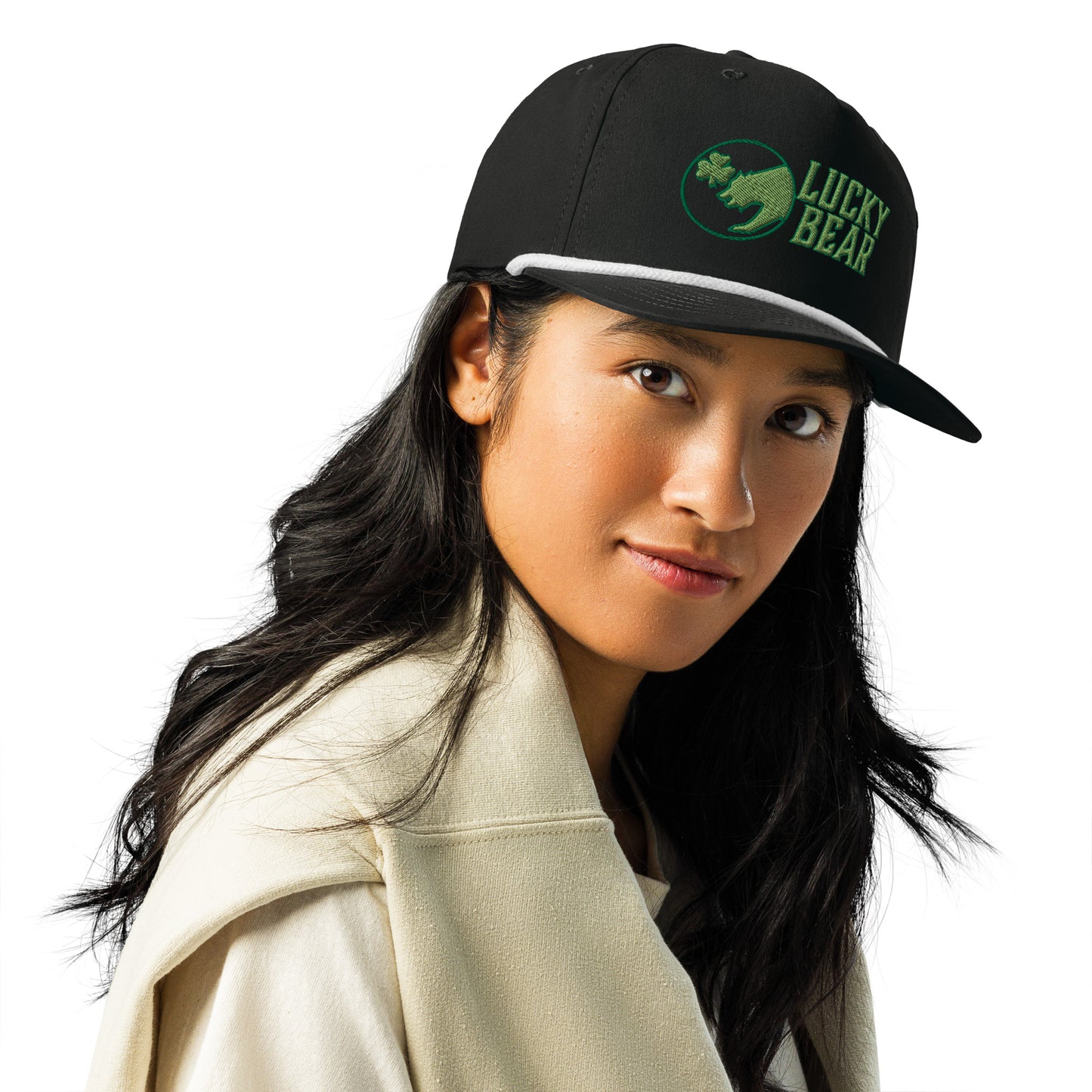 Stacked Logo Golf Rope Cap