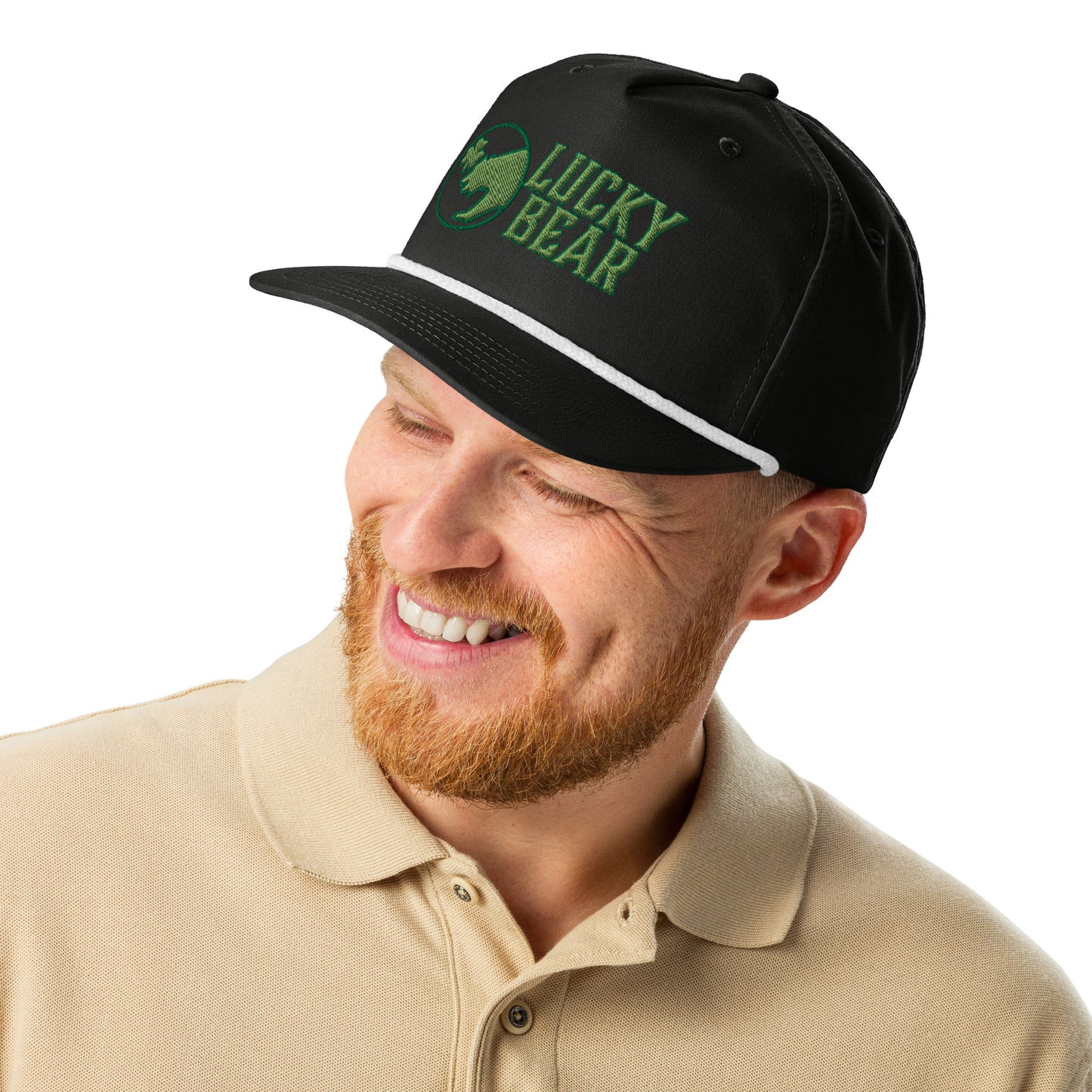 Stacked Logo Golf Rope Cap