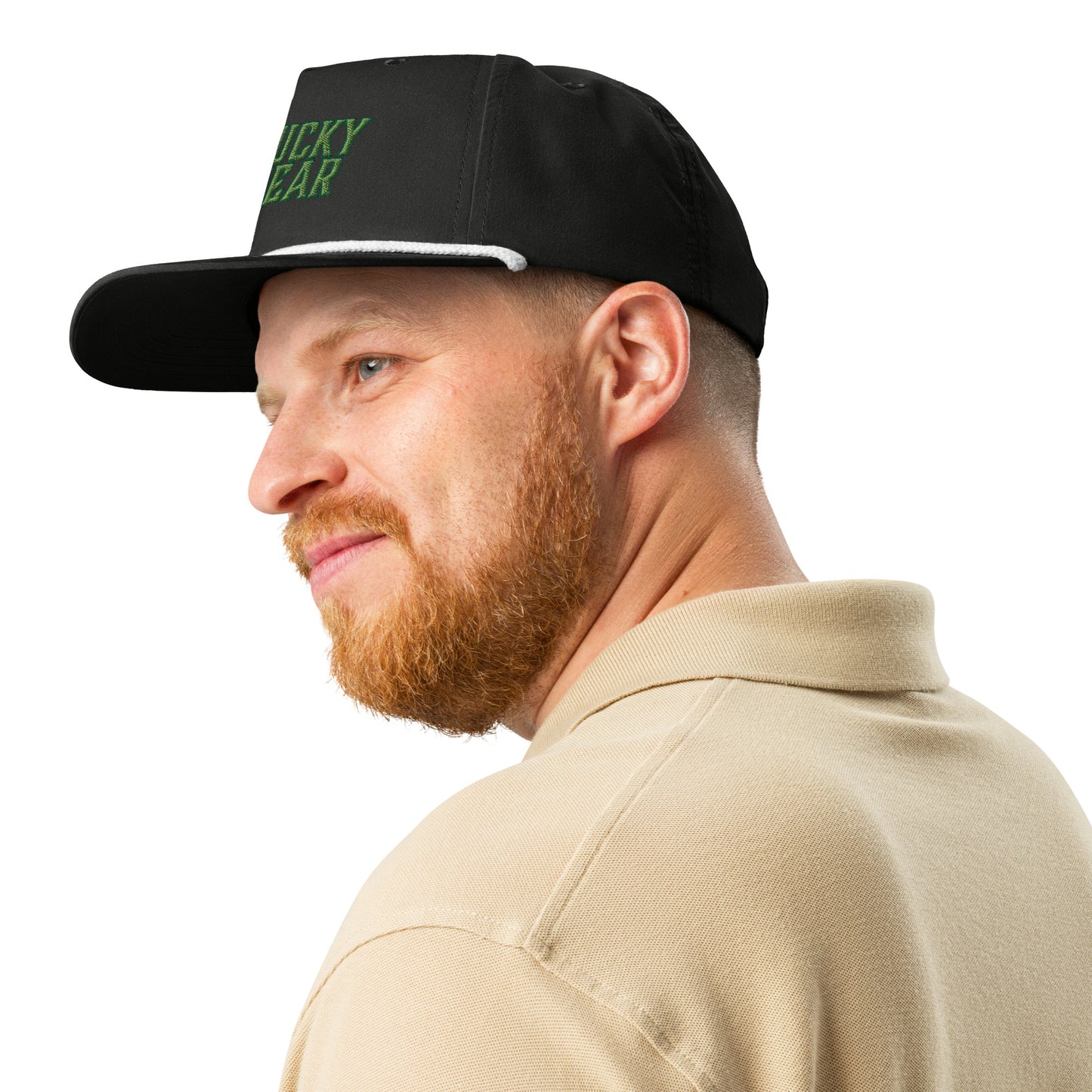 Stacked Logo Golf Rope Cap