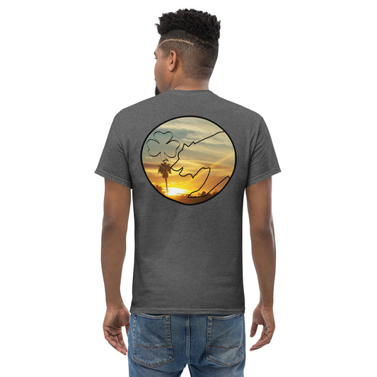 Palm Tree Sunset Men's classic tee