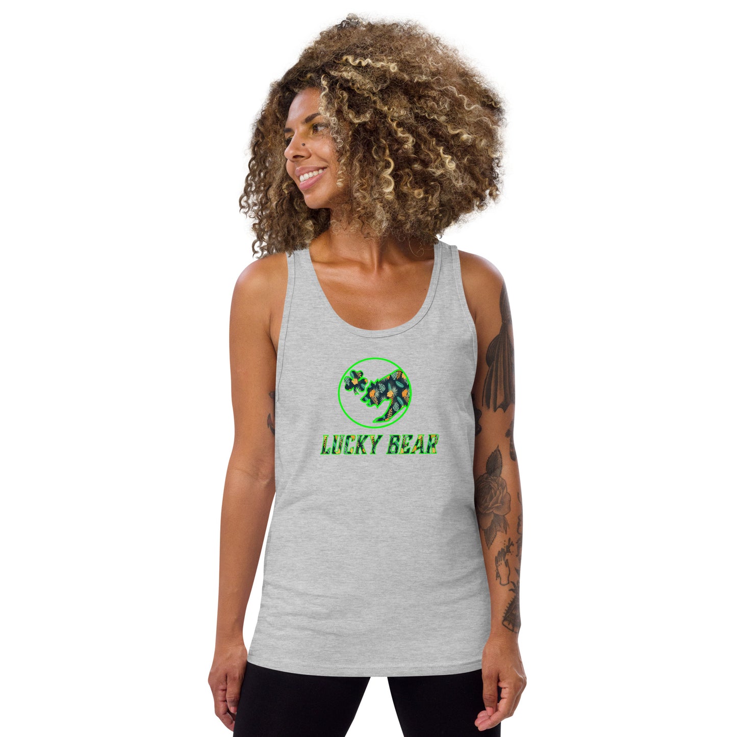 Tropical Lucky Bear Tank Top