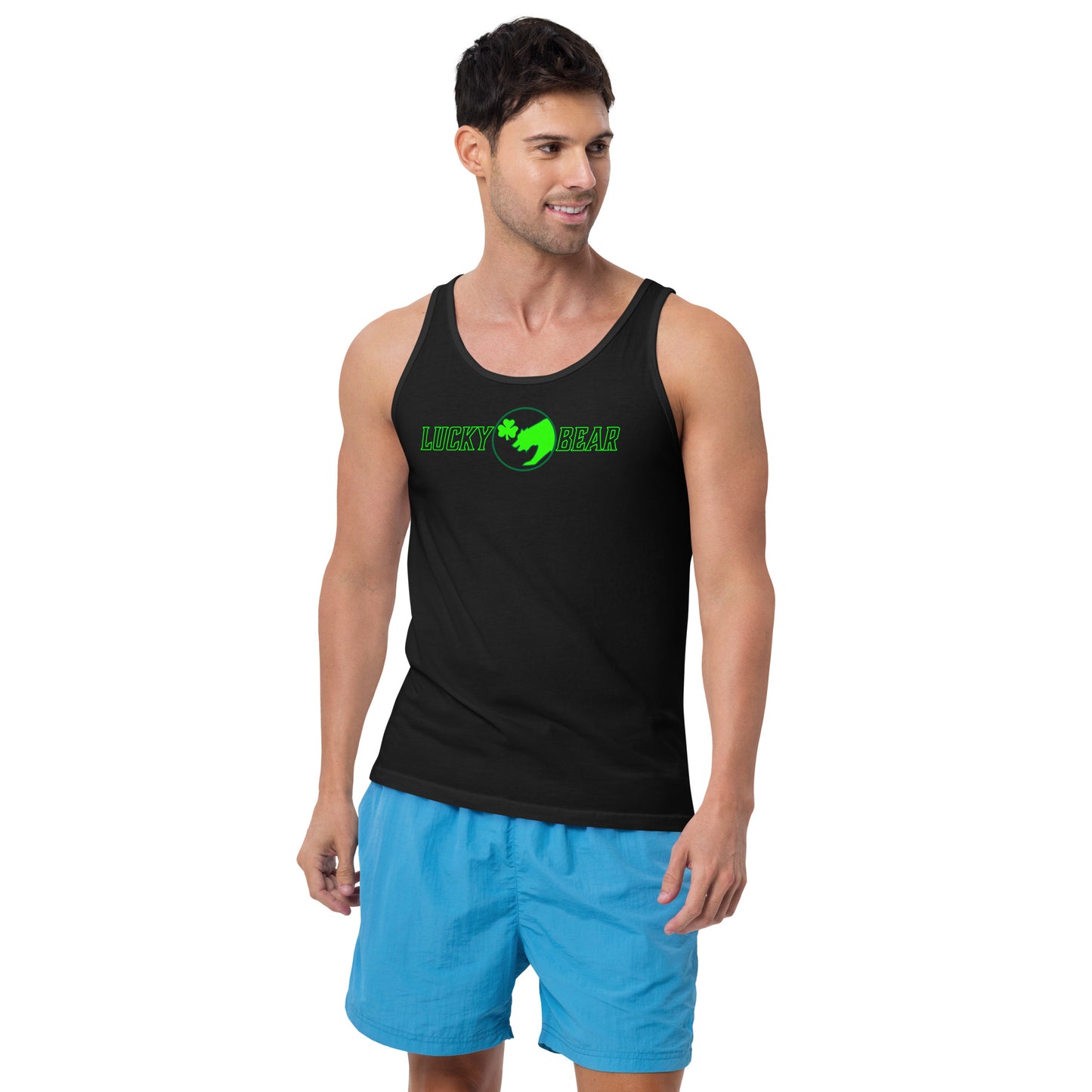 Lucky Bear In-line logo Tank Top