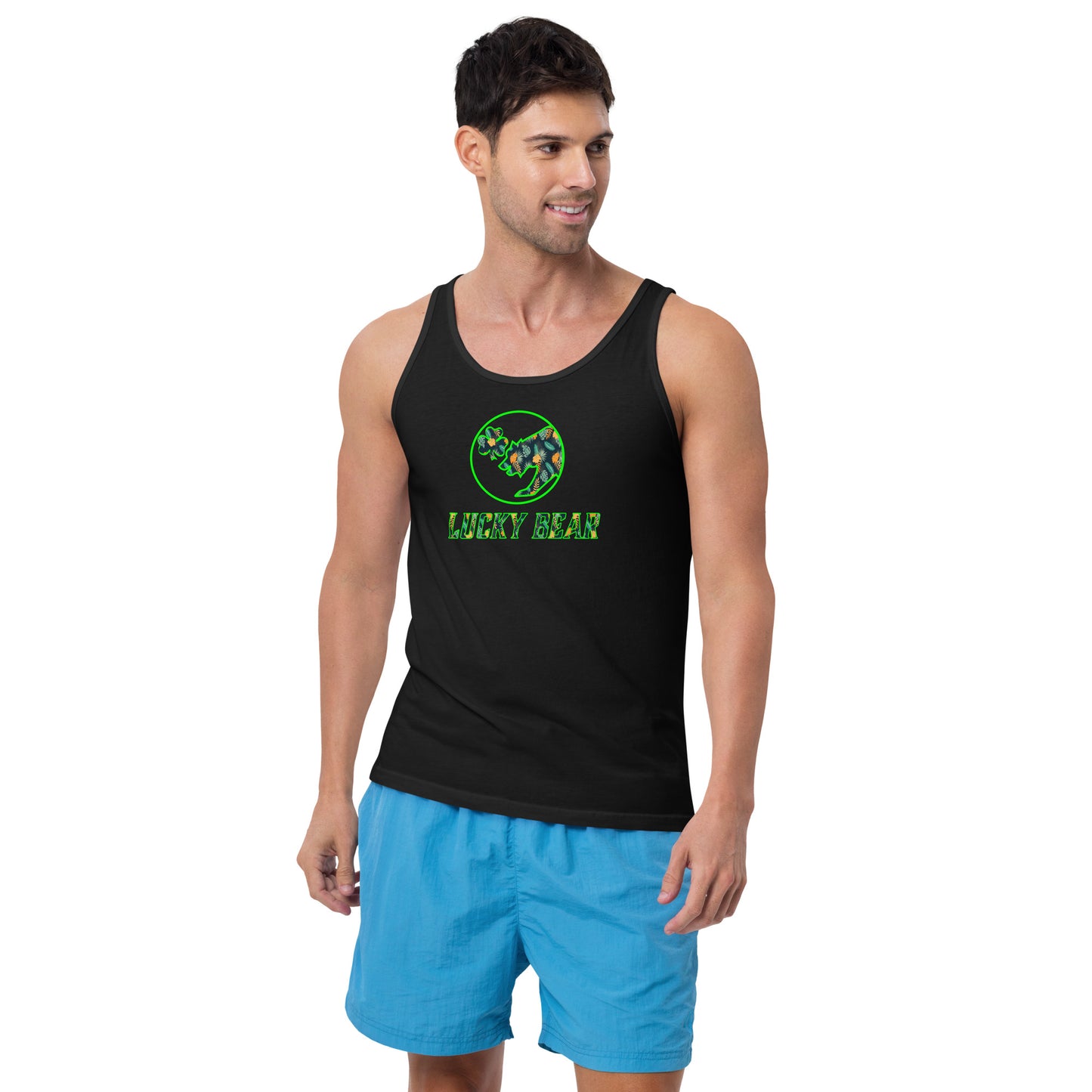 Tropical Lucky Bear Tank Top