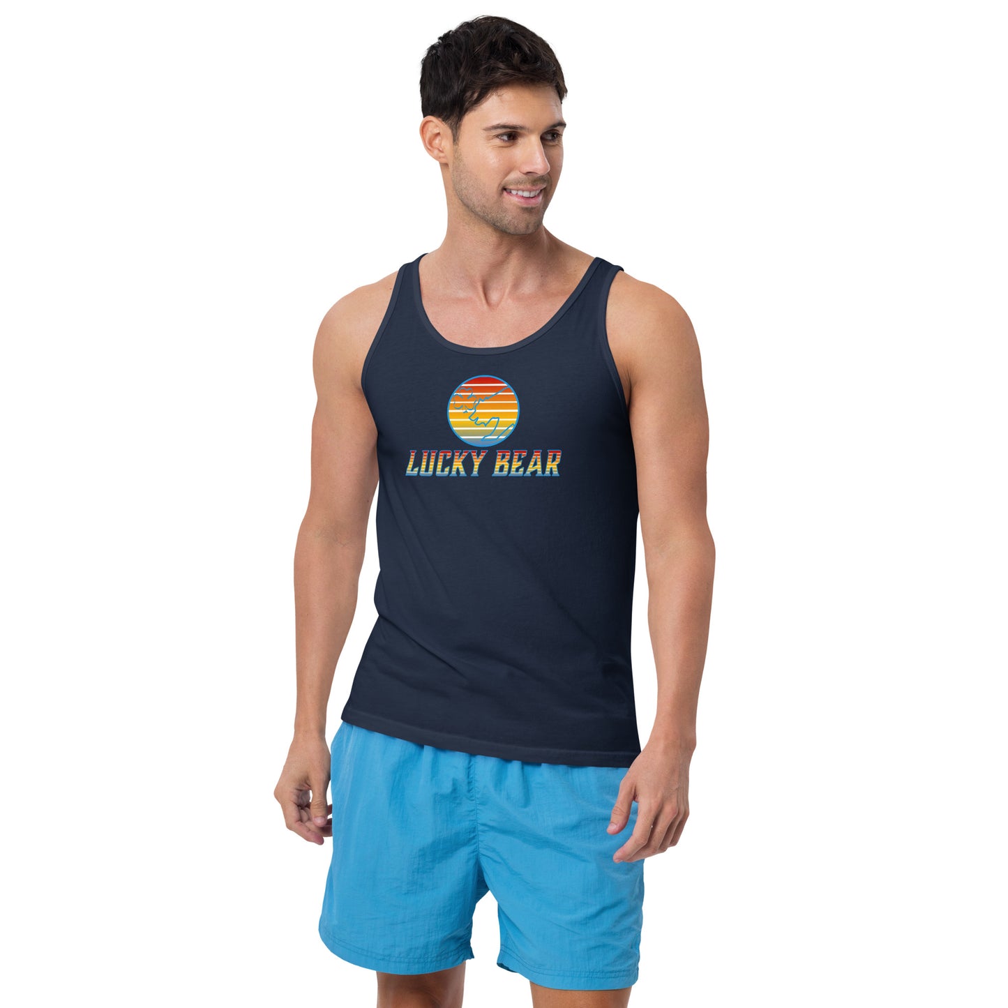 Retro Sunset Tank Top