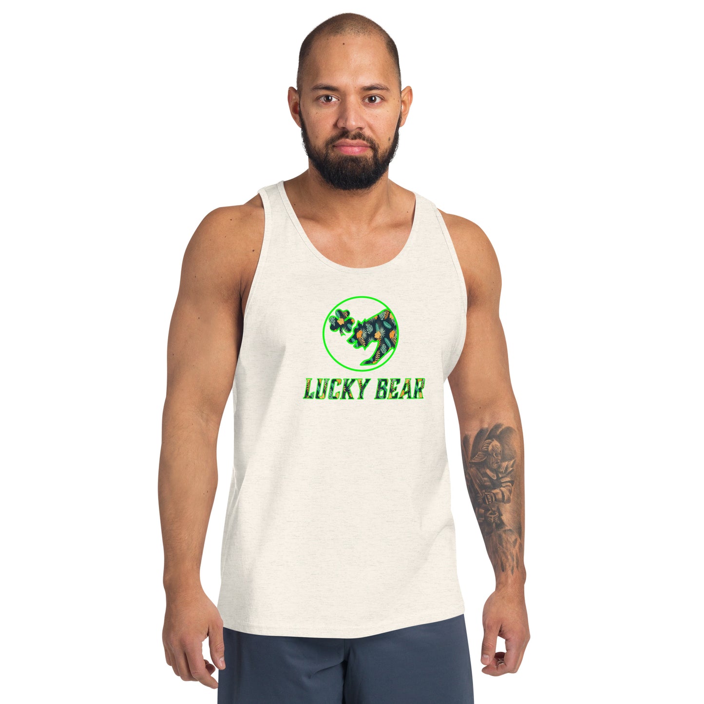 Tropical Lucky Bear Tank Top