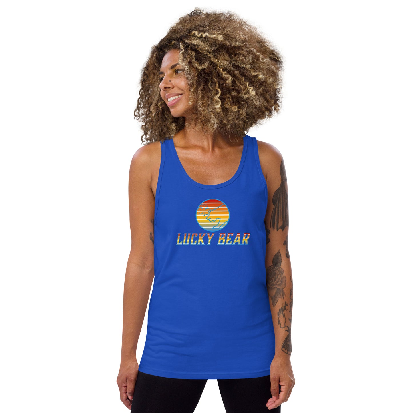 Retro Sunset Tank Top