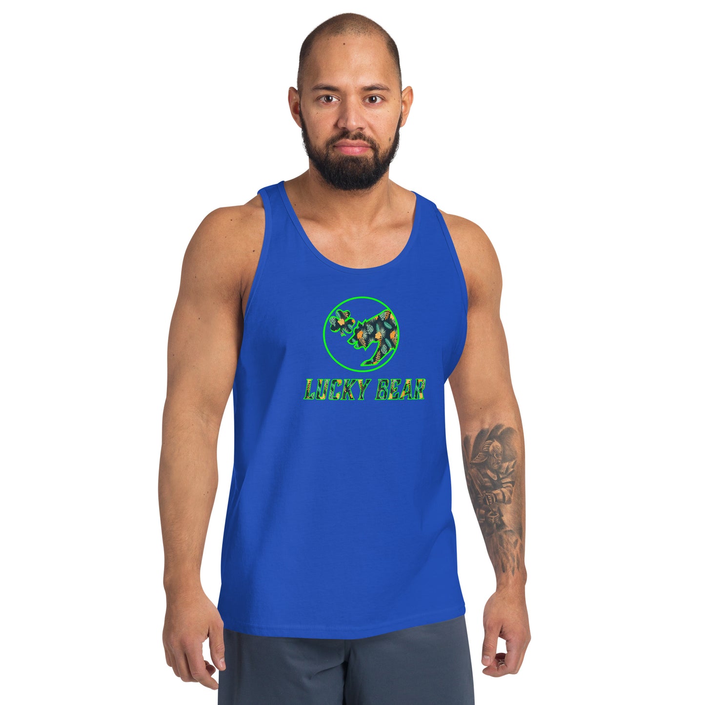 Tropical Lucky Bear Tank Top