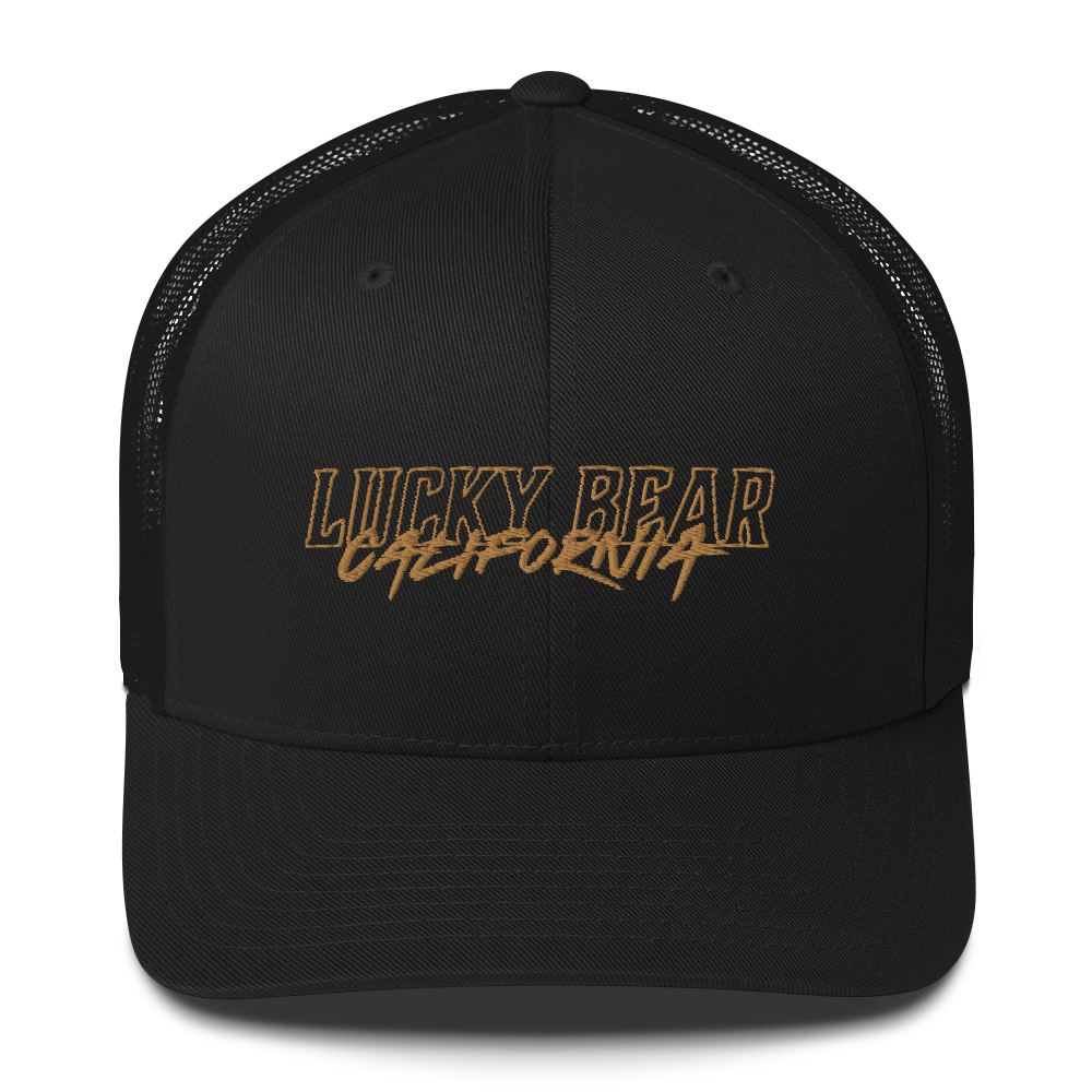 LBCA Golden State Wordmark Trucker Cap