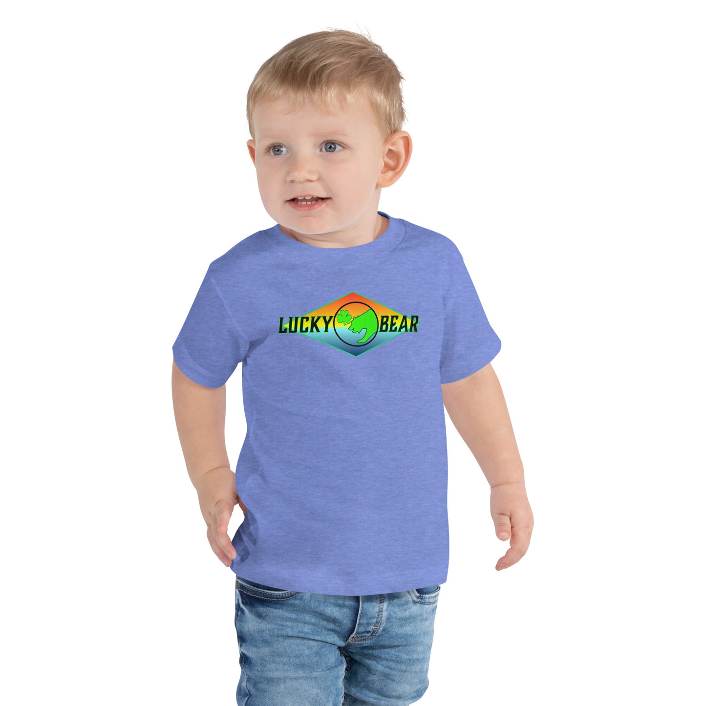 Toddler Short Sleeve Sunset Fade