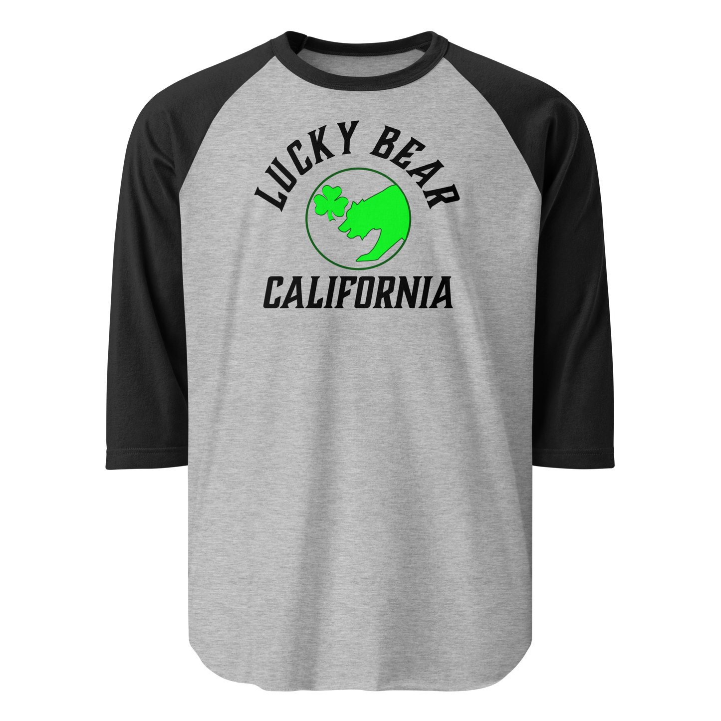 3/4 sleeve Lucky Bear Baseball Shirt