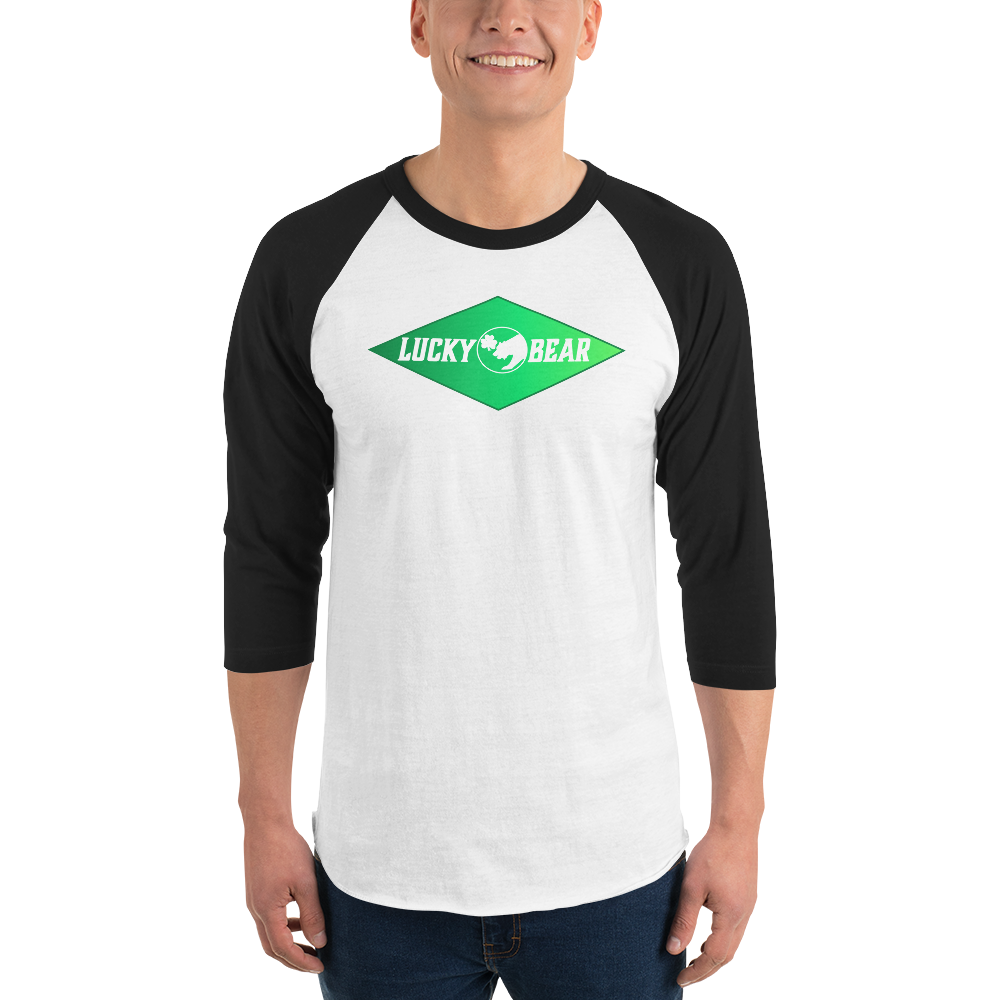 Lucky Diamond 3/4 sleeve raglan shirt