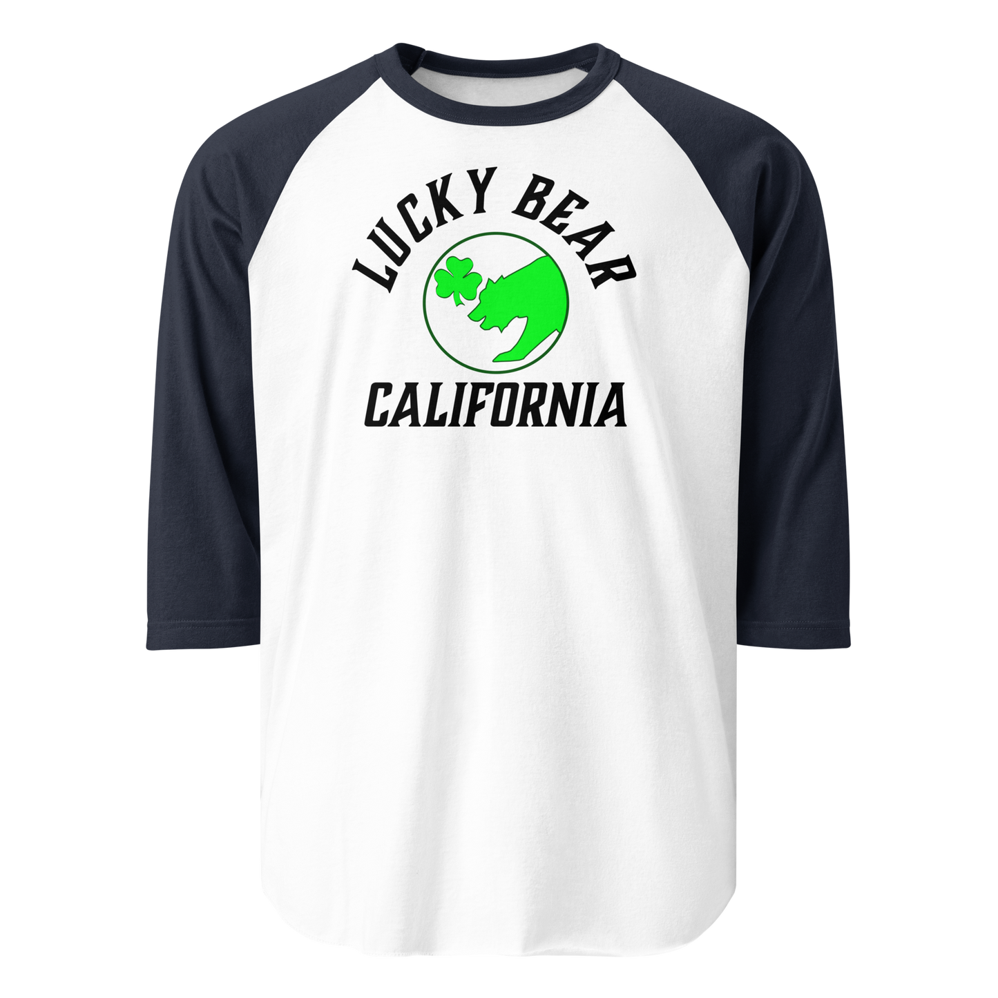 3/4 sleeve Lucky Bear Baseball Shirt