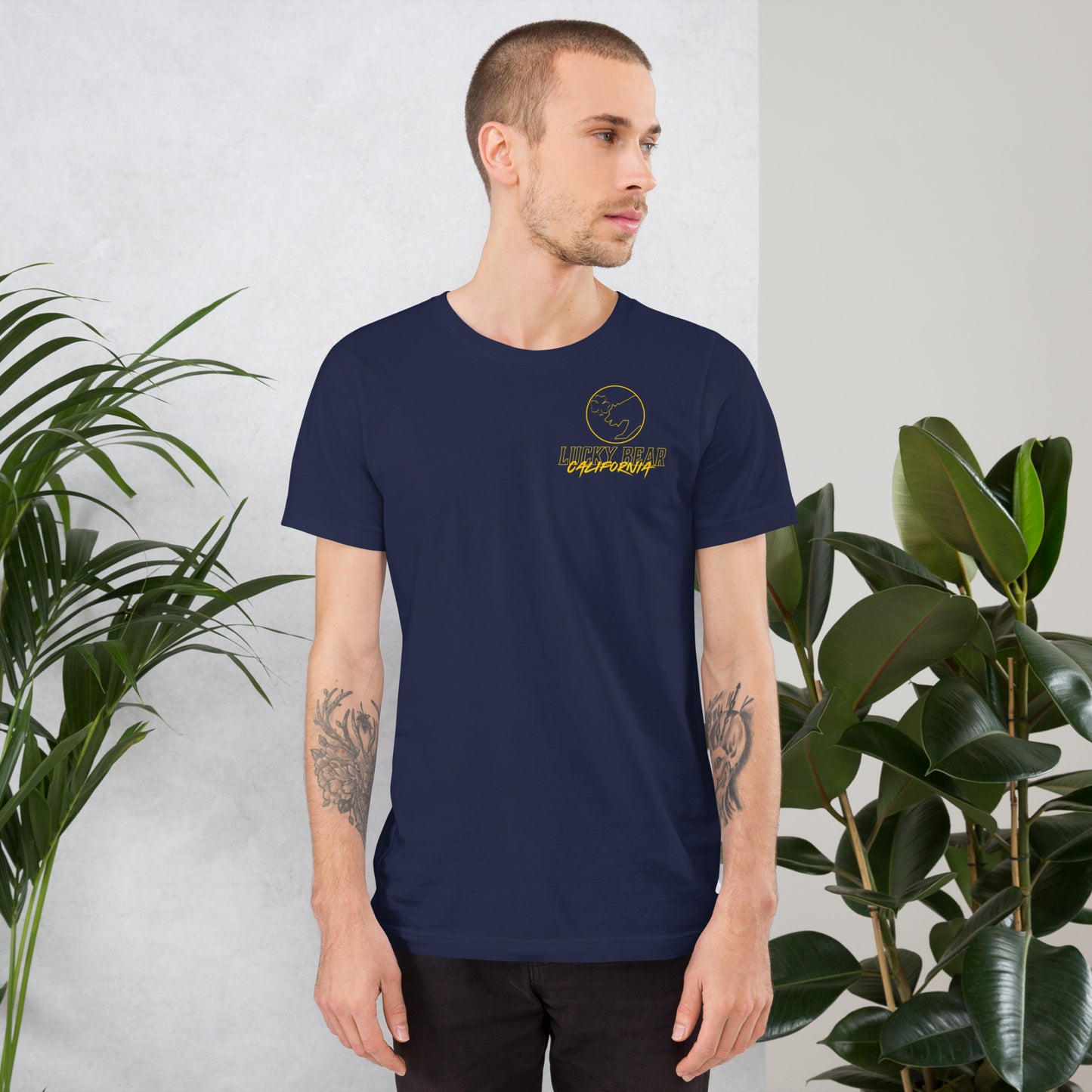 Stay Golden Lucky Bear Unisex t-shirt