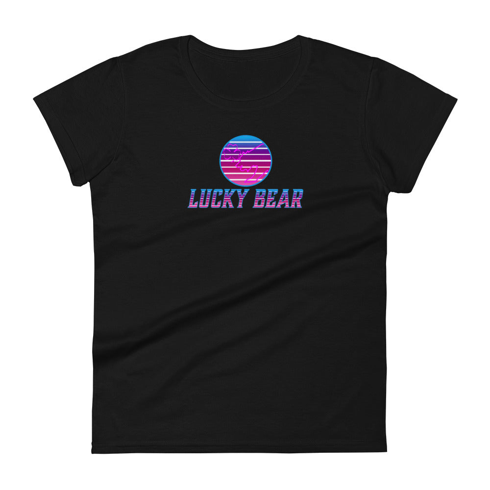 Women's Retro Midnight Sunset T-shirt