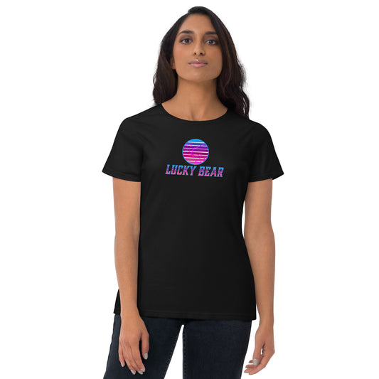 Women's Retro Midnight Sunset T-shirt