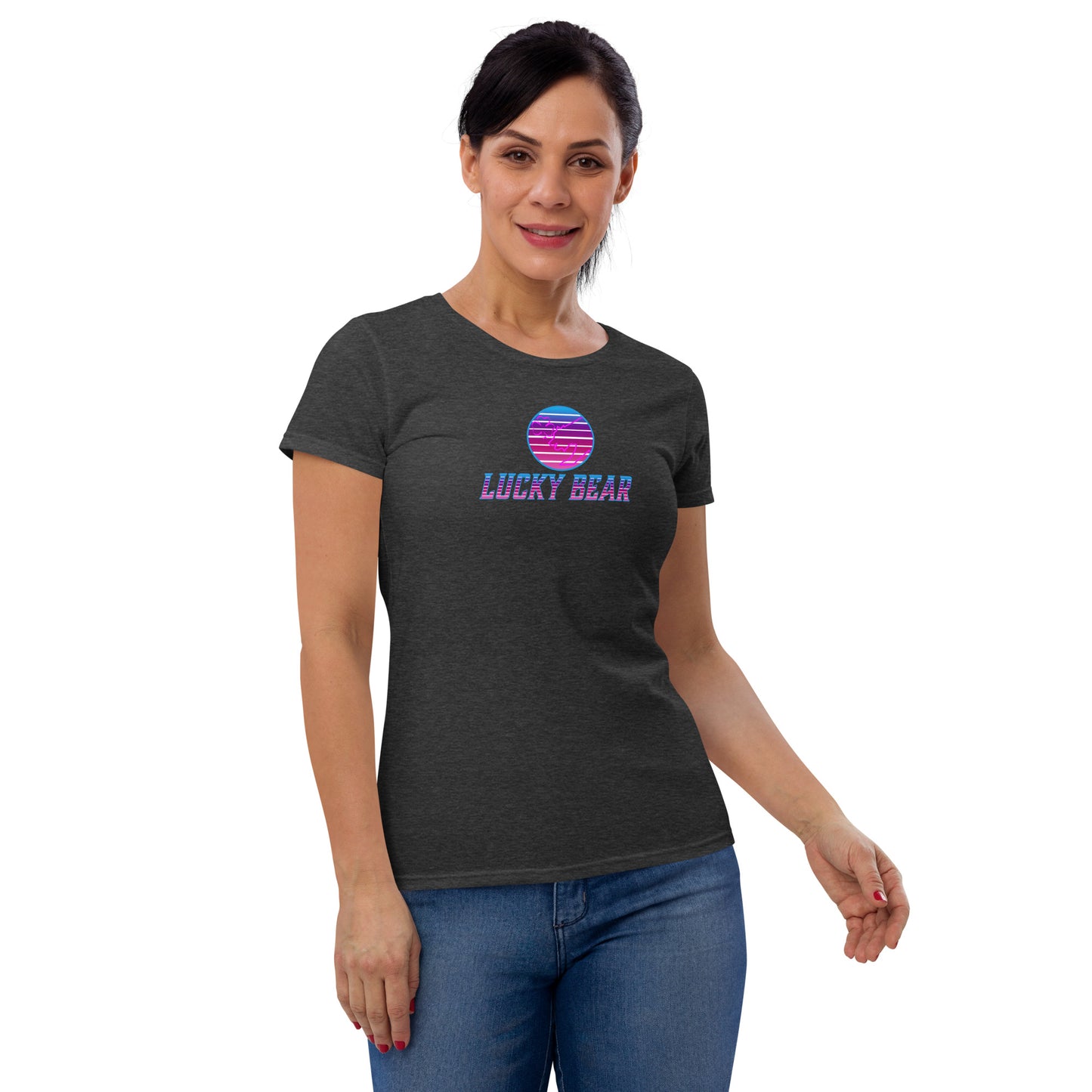 Women's Retro Midnight Sunset T-shirt