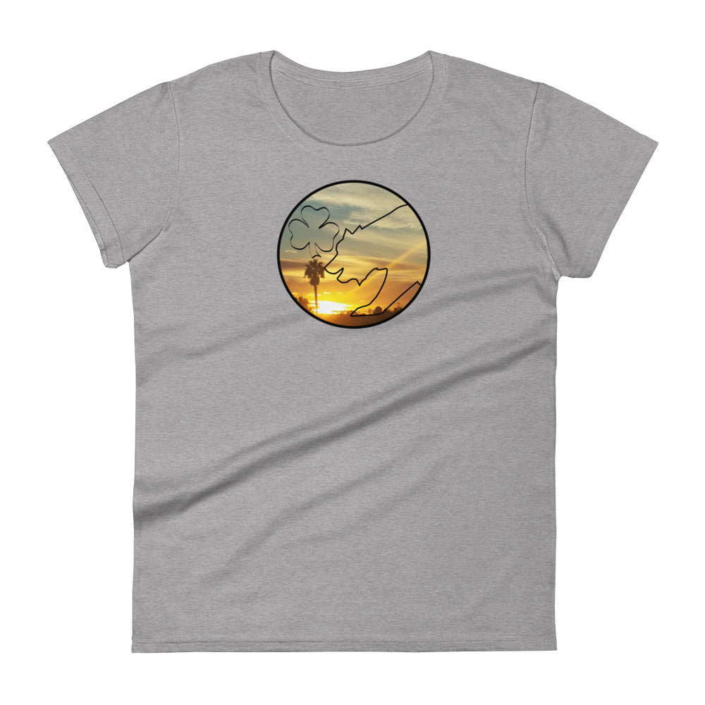 Women's Sunset short sleeve t-shirt