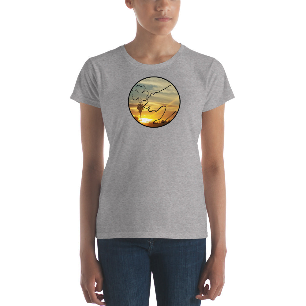 Women's Sunset short sleeve t-shirt