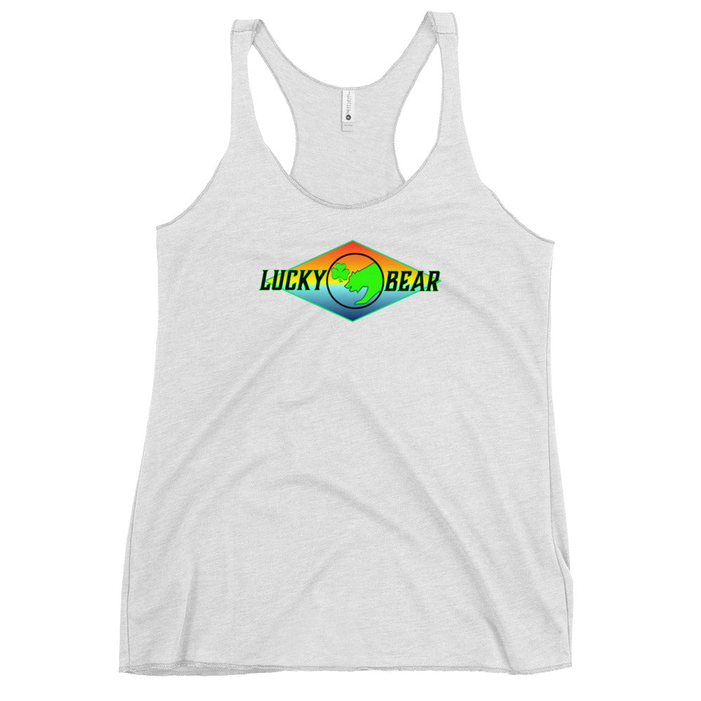 Women's Sunset Fade Racerback Tank