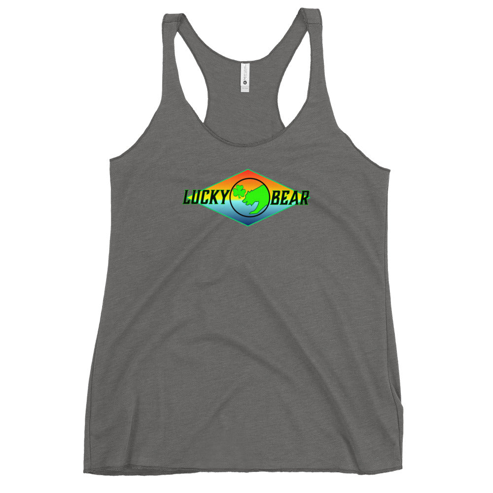 Women's Sunset Fade Racerback Tank