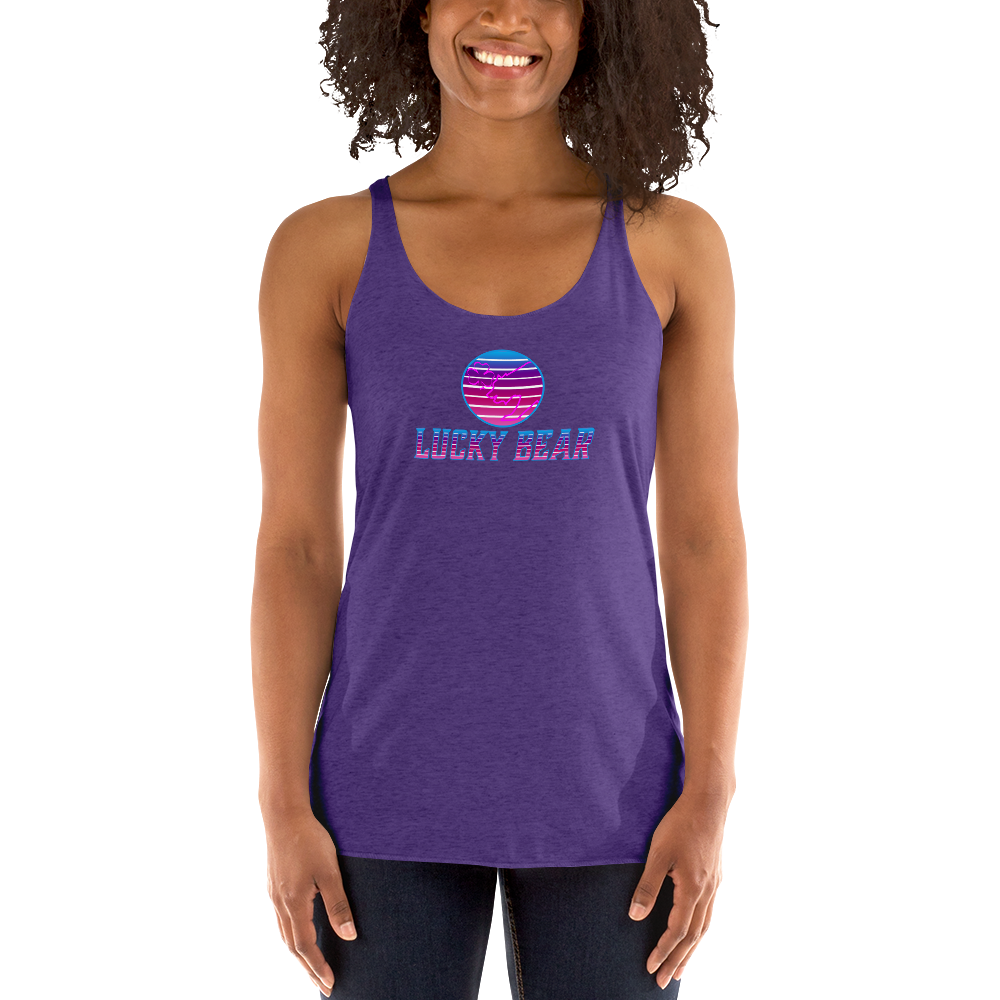 Women's Midnight Sunset Racerback Tank