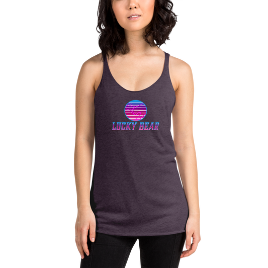 Women's Midnight Sunset Racerback Tank