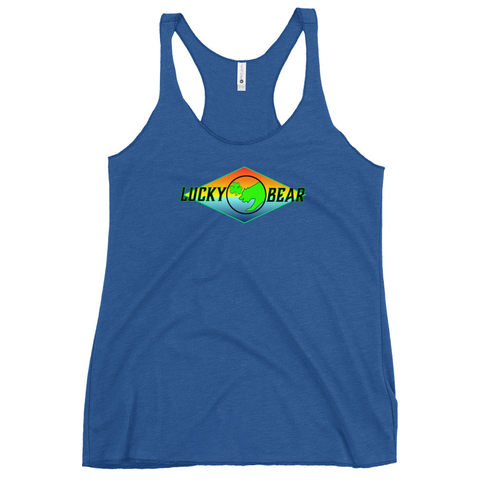 Women's Sunset Fade Racerback Tank