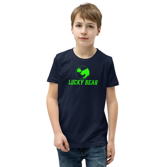 Lucky Bear Cub Youth Short Sleeve T-Shirt