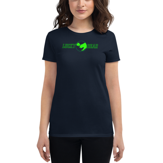 Lucky Bear Women's Fitted Tee